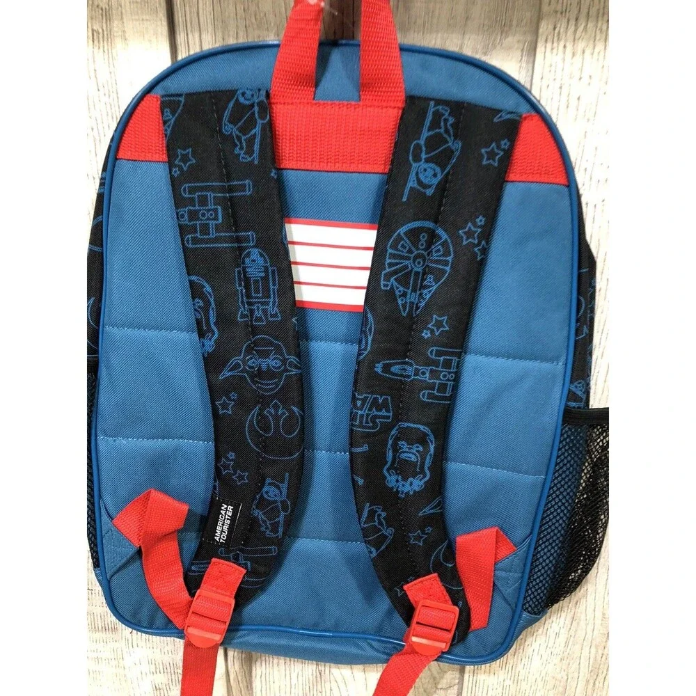 Disney Backpack Star Wars R2D2 by American Tourister Brand Blue New
